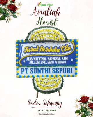 Papan Bunga Duka di Dembe Ii
