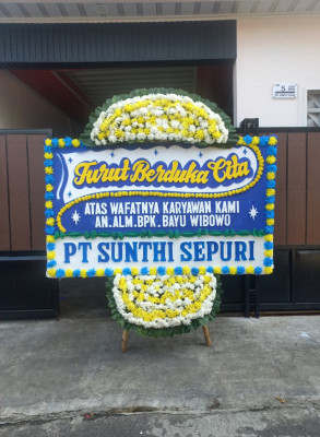 Papan Bunga Duka di Dembe Ii